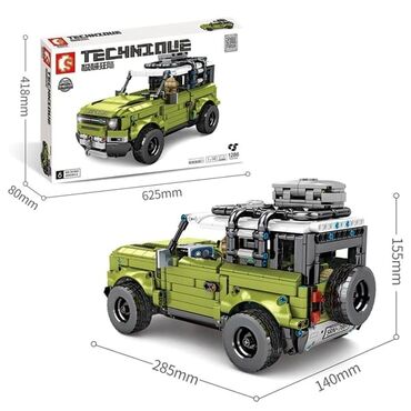 böyük konstruktorlar: Oyuncaq Land Rover Lego Konstruktor 🚙 🔹️Models☆ N° Land Rover🚙 🔹Ölkə