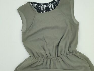 sukienki butelkowa zieleń rozkloszowana: Dress, S (EU 36), Atmosphere, condition - Good