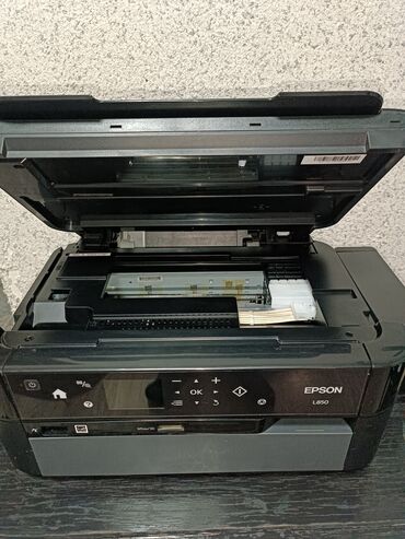 Принтеры: Epson l850 А4 6 ЦВЕТНЫЙ принтер со сканером! 3в1 МФУ принтер для