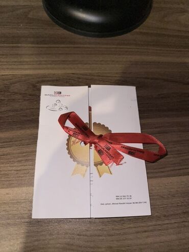 Güzgülər: Məhsul: Baku Karting & Event Center hədiyyə sertifkatı Təsvir: -