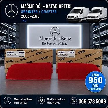 prednja kamera za auto: MACIJE OCI KATADIOPTER CRAFTER SPRINTER 8GOD | Katadiopter mercedes — 2