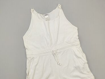 białe t shirty damskie z aplikacją: Kombinezon Damski, S, stan - Dobry