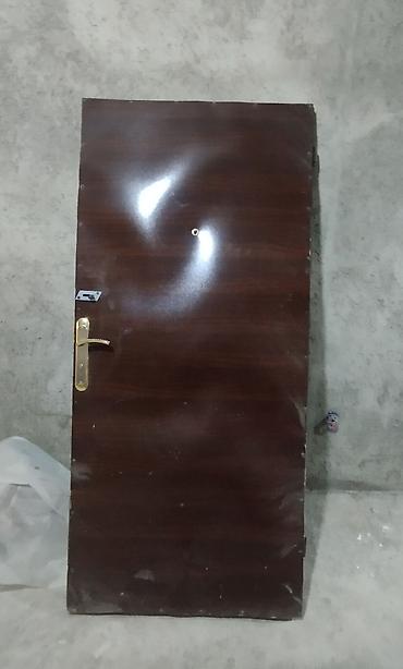 heyet qapisi: Metal giriş qapısı – dəmir qutu (karkas) ilə komplekt - Material — 5