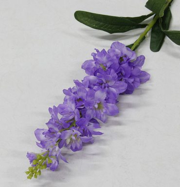 искусственный цветок: Искусственный цветок Дельфиниум, высота 90 см