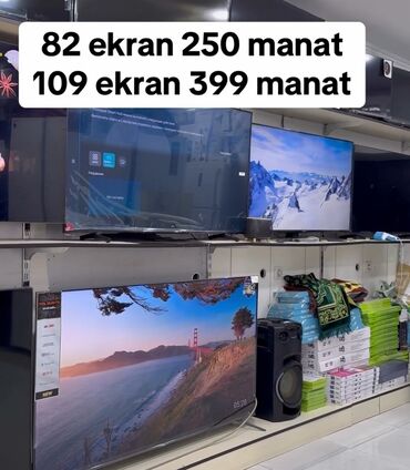 Yeni Televizor Nikai Led 32" HD (1366x768), Pulsuz çatdırılma