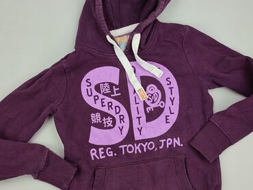 bluzy z smiesznymi napisami: Superdry, Bluza z kapturem damska, rozmiar M