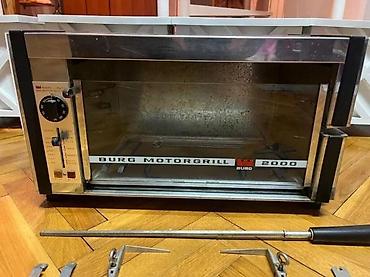 iris tv: Burg Motorgrill 2000 – električni roštilj/pećnica sa ražnjem - Model — 1