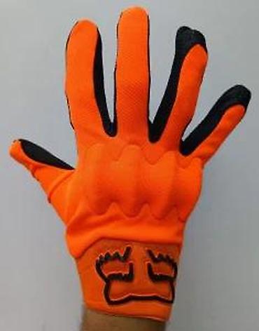 Oprema za bicikliste: MTB/motokros rukavice – narančasto/crne - Lagane i prozračne: gornji — 21