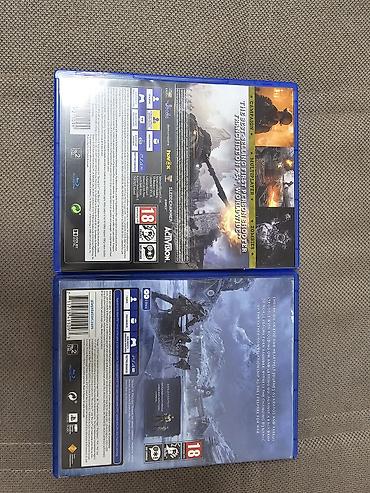 Видеоигры: Продам или обменяю диски на PS4. Оба диска - 3000. По отдельности God — 2