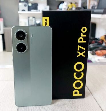 поко ф4 про: Poco X7 Pro, Б/у, 512 ГБ, цвет - Зеленый, 2 SIM