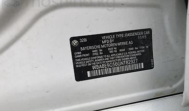 volvo v60: BMW 3 series: 2016 г., 2.8 л, Автомат, Гибрид, Седан — 6