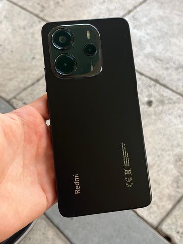 BAW: Redmi Note 14, 256 ГБ, цвет - Черный, Отпечаток пальца