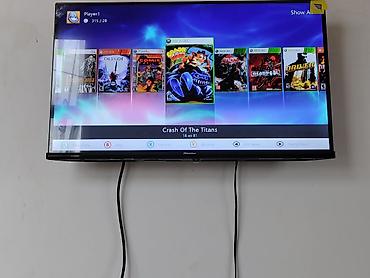 xbox 360 ucuz: Xbox 360 oyun kolleksiyası ilə tam yüklənmiş konsol satılır. içdən 81 — 10