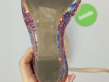 ugi klapki: Tulipano, Sandały damskie, rozmiar 40 — 5