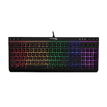 Компьютер жана ноутбук аксессуарлары: Клавиатура, HyperX, Мембрандык, Зымдуу туташтыруу, Өлчөмү: 100% — 1