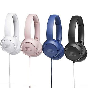 mahnilar dinle: JBL Tune 500 White / Pink / Blue / Black simli qulaqlıq Bütün — 1