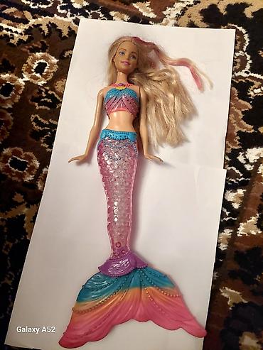 детский мир 2 бишкек: Кукла-русалка Barbie с длинными светлыми волосами и розовой прядью — 1