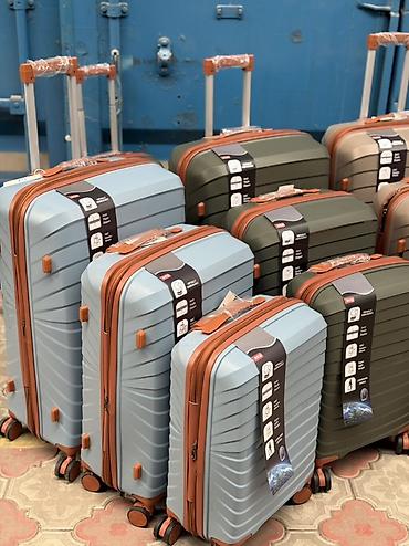 Чемоданы: Тройка я L M S = 5500 сом Двойка L + М = 4000 сом Двойка L + S = — 10