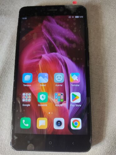Xiaomi: Xiaomi Redmi Note 4, 64 ГБ, цвет - Черный, 
 Сенсорный, Отпечаток пальца, Две SIM карты