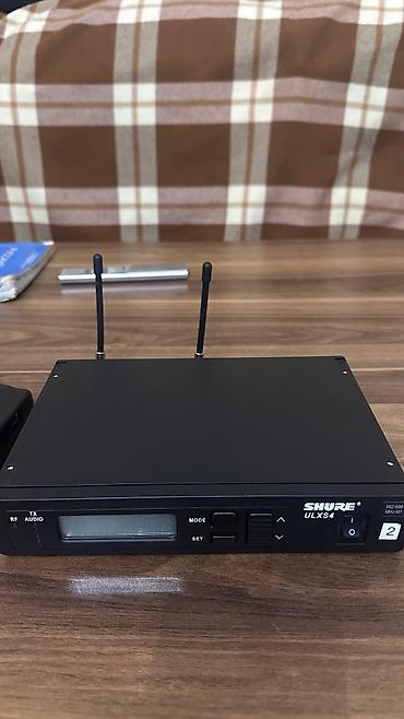 shure mikrofon satilir: İşlənmiş Radio Mikrofon Shure, Ünvandan götürmə — 1