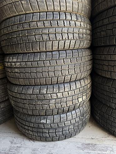 Шины 195 / 65 / R 15, Зима, Б/у, Комплект, Легковые, Япония, DUNLOP