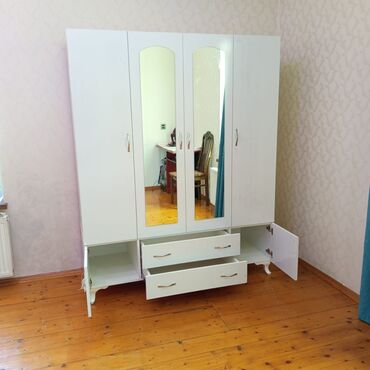 Dolablar: Yeni, Açılan, 4 qapılı Düz dolab, Dolab-asılqan, Azərbaycan — 28
