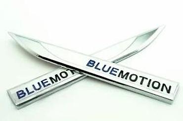 Auto delovi, gume i tjuning: Znakovi za krilo VW Bluemotion. Samolepljiovi znakovi za krilo — 8