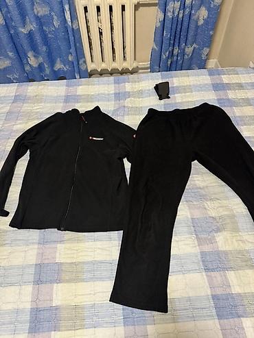 tech fleese: Мужской спортивный костюм, M, L, 47 Brand, Новый, цвет - Черный, Самовывоз — 1