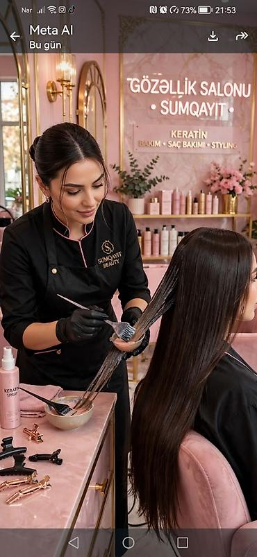 Qadın saç ustaları | Keratin