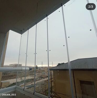 Balkonlar: Cam balkon Pvc Qapı Və Pəncərələrin sifarişi Yüksək Keyfiyyət — 12