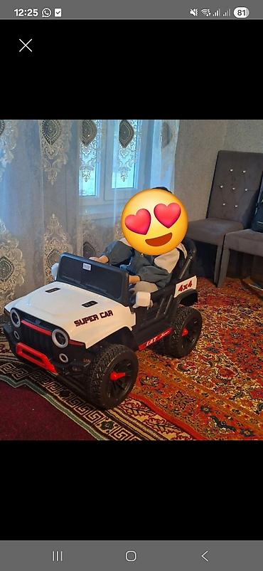usaq ucun mekteb cantalari: Uşaq üçün elektrikli avtomobil – “Super Car” 4x4 dizayn - Korpus — 1