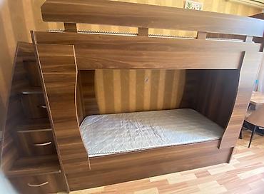 Digər mebel: Lem11Iki mertebeli çarpayı Ela veyiyyetdedir Hec bir noqsani yoxdu — 1