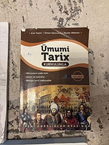 idmana aid səkil: Hər biri satılır Ədəbiyyat və tarix test kitabları tər təmiz istifadə — 10