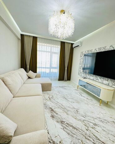 ак жол раздольное: 2 комнаты, 66 м², Элитка, 12 этаж, Дизайнерский ремонт