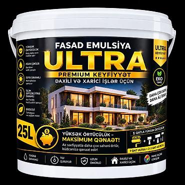 örtü: Akril Fasad üçün boya, Suya davamlı — 4