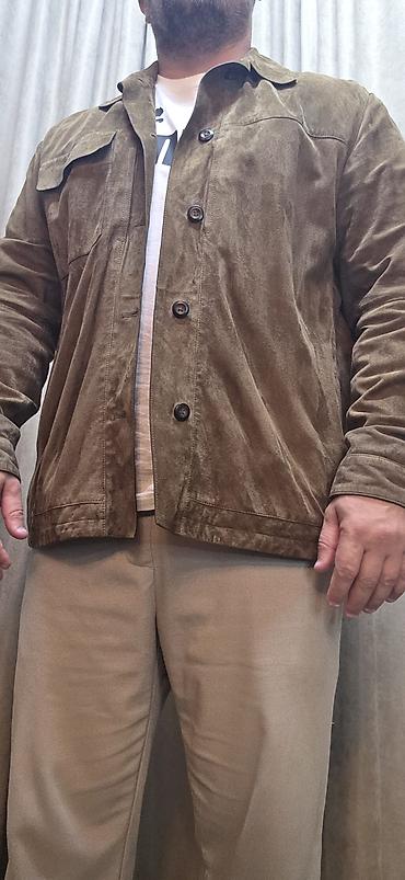 deri godekceler kisi ucun: Brend Massimo Dutti Təmiz dəri gödəkçə çox az geyilib Ölçü : XL — 3