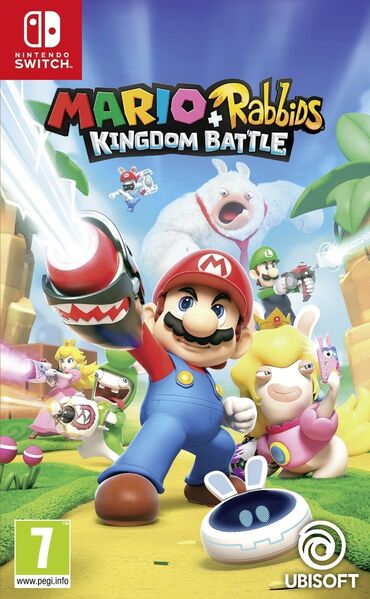 Игровые диски и картриджи: Nintendo switch mario rabbids kingdom battle