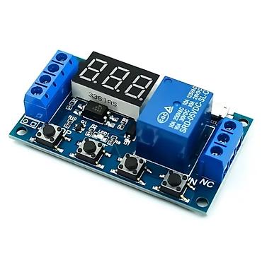 led h13: Röleli zamanlama modulu – 12V/5V (mikro-USB girişi ilə) — 1
