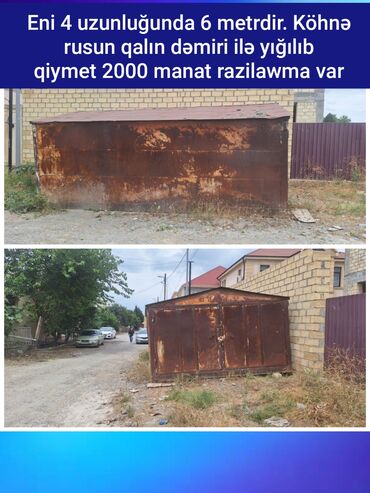 Tavalar: Eni 4 uzunluğunda 6 metrdir. Köhnə rusun qalın dəmiri ilə yığılıb real