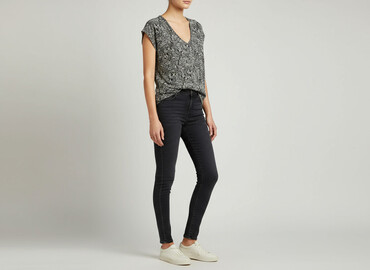 hm t shirty z nadrukiem: H&M, Bluzka damska, rozmiar S