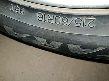 Шиналар жана дисктер: Дөңгөлөктөр монтажда 215 / 60 / R 16, Winter stud, Жаңы, Комплект, Жеңил унаалар, Куйма, тешиктери - 5 — 7