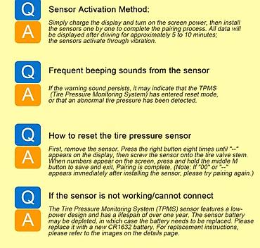 tpms: Беспроводная система контроля давления в шинах (TPMS) с солнечной — 5