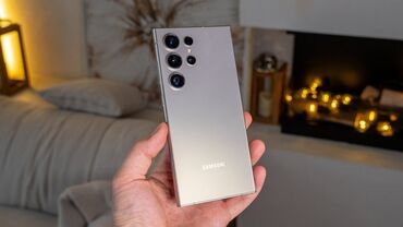 Samsung: Samsung Galaxy S24 Ultra, Б/у, 512 ГБ, цвет - Серебристый, 2 SIM, eSIM