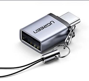Ötürücü Ugreen US270 (50283) Type C to USB 3.0 A, Gray - Növ: USB lalafo.az -da Ötürücü Ugreen US270 (50283) Type C to USB 3.0 A, Gray - Növ: USB