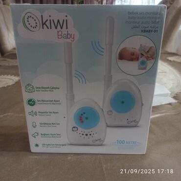 детские ножницы для новорожденных: Kiwi Baby KBABY-91 bebek səs monitoru.bir iki defe istifade
