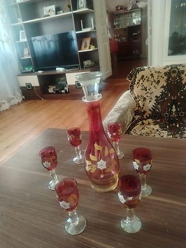 zəncirotu balı: Qab-qacaq dəsti – şüşə və porselen Çaynik-50manat,6 xrustai rumka-60 — 1