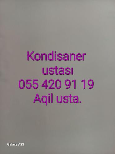 komputer ustası: Kondisioner ustası xidməti - Məişət və ofis kondisionerlərinin — 1