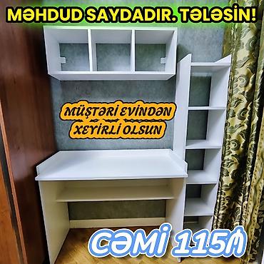 Ev və bağ: Oğlan və qız üçün, Yeni, Siyirməli, Yazı masası, Stulsuz — 5