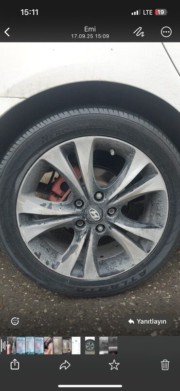 VAZ (LADA): Disk təkər Hyundai R 17, 5 Boltlu