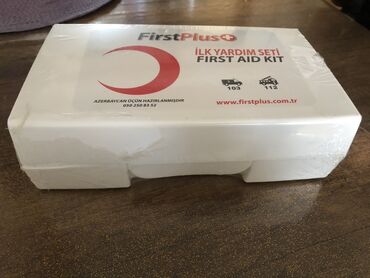 Глюкометры: FirstPlus+ İlk Yardım Seti - Tip: Universal ilk yardım qutusu - Dil